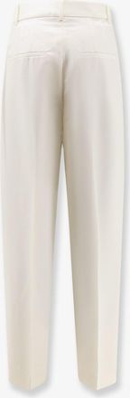 R&oacute;he Womens Trousers Virgin Wool White
