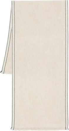 Brunello Cucinelli Luxe Cashmere Sjaal - Heren - Wintersjaals - Grijs - ONE Size - Accessoires