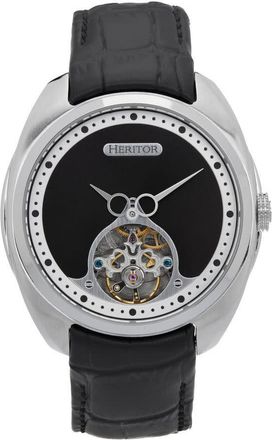 Heritor Roman Black Dial Mens Watch HERHS2201
