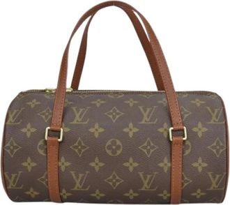 Louis Vuitton Pre-owned Handbags, female, Brown, Size: ONE SIZE Pre-owned Canvas Handbag