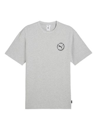 Puma cat graphic T-shirt - Grigio