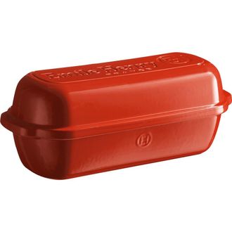 Emile Henry Italian Bread Loaf Baker in Burgundy at Nordstrom
