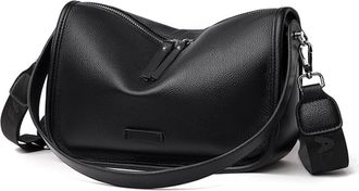 Generic Compatible For Womens Handbag, Fashionable Crossbody Bag, Large Capacity(Black)