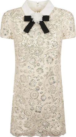 Self Portrait Donna, Abiti, Beige, 2Xs, new