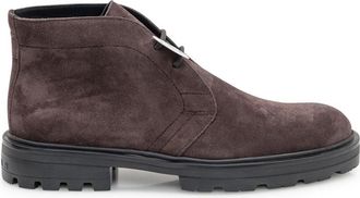 Hogan Brown Solid H673 Boots