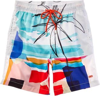 Le Club Printed Swim Trunk