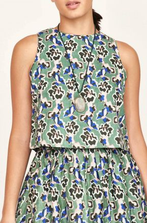 Mirth Santanyi Top In Mint Orchid