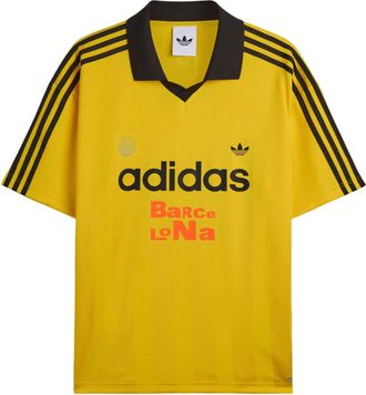adidas x Bad Bunny DtMF Tour Merch Barcelona Relaxed T-Shirt Yellow LH0435