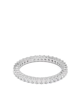 Swarovski Matrix Vittore ring - women - Swarovski Crystal/Brass - 52 - Silver