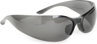 Balenciaga Afterhour Oval Zonnebril - Dames - Zonnebrillen - Zwart - ONE Size - Accessoires