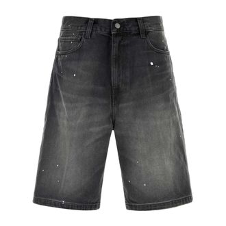 Carhartt Work in Progress Carhartt Wip, Denim Shorts, male, Black, Size: W33 Landon Short
