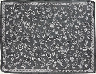 Alexander McQueen Skull Chiffon Scarf