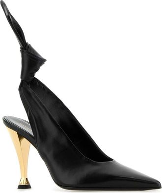 Givenchy Womens Beauw Heel Black Exteiror Nappa Leather
