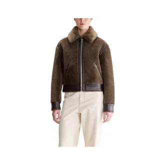 Bellerose Mujer, Chaquetas, Marr&oacute;n, Talla: L