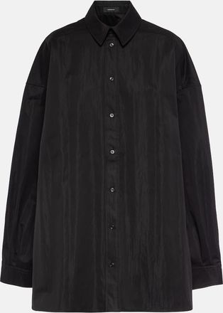 Wardrobe.NYC Oversized cotton-blend drill shirt