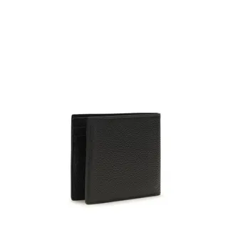 Tom Ford Pebbled Calf Leather Wallet - Black