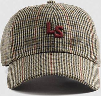 Levi's Cappellino con monogramma - Uomo - One Size - Nero / Houndstooth Black White Black White