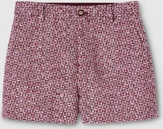 Gucci Tweed Shorts, Red, Ready-to-wear