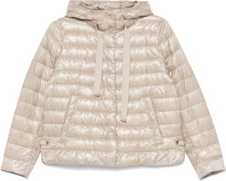 Herno Gevoerd jack met capuchon - Beige