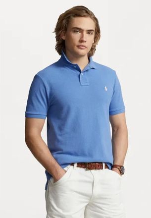 Ralph Lauren Katoenen polo shirt - Heren - Polos - Blauw - S - Katoen - Tops