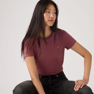 Levi's Perfect Tee - Womens - XL - Red