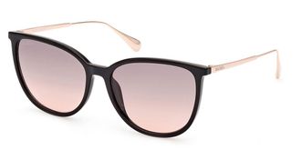 Max & Co. MO0078 01B Womens Sunglasses Black Size 57