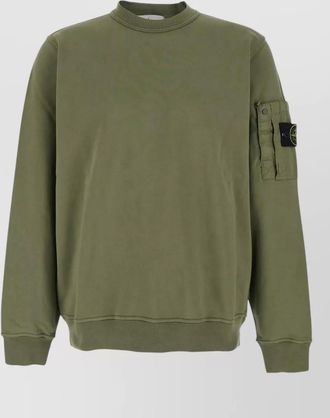 Stone Island cotton regular-fit crewneck sweatshirt