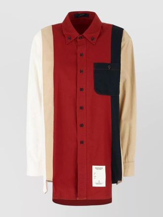 Seafarer cotton asymmetric shirt