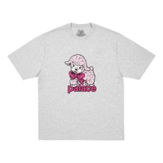 Palace SS26 Lamb T-Shirt Grey Marl P30TS009