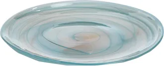 Zodax Ibiza 6Pc Set 10.25In Free Flow Alabaster Glass Plate