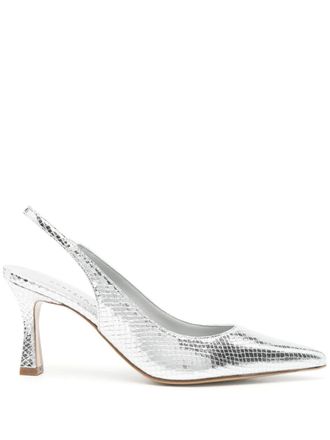 Roberto Festa Milano 80mm Frans slingback pumps - Silver