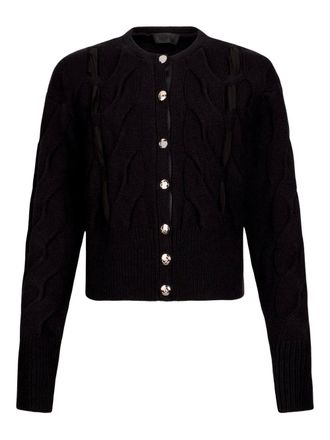Liu Jo Cardigan in maglia con bottoni - Nero