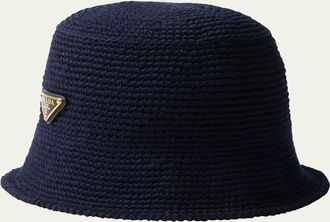 Prada Crochet Bucket Hat