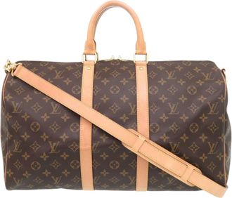 Louis Vuitton Brown Monogram Monogram Boston Bag (Pre-Owned)