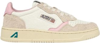 Autry Leren Sneakers - Dames - Sneakers - Veelkleurig - 38 EU - Katoen - Schoenen