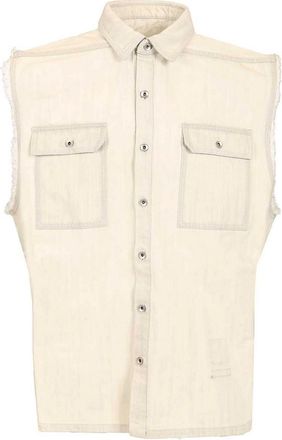 Rick Owens Jumbo Tommy Sleeveless Shirt