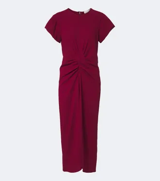 Isabel Marant Terena gathered midi dress