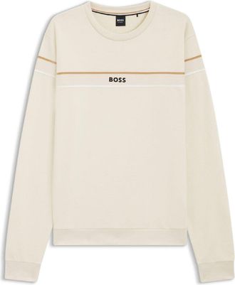 HUGO BOSS Mens Crewneck Sweatshirt in White - Size X-Large