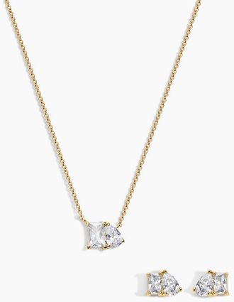 Electric Picks Et Tois Pendant Necklace and Studs - Set of 2 in Gold at Nordstrom