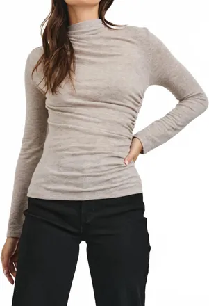 Rails Joelle Top In Heather Oatmeal