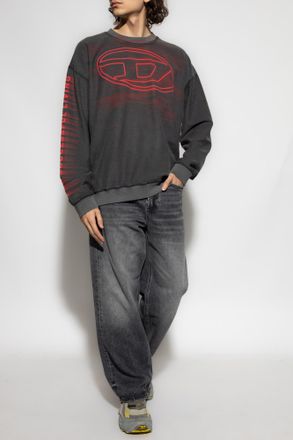 Diesel Sweatshirt S-BOXT-T1, Mens, Black