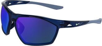 Nike WINDTRACK HEAT IQ7245X 410 Mens Sunglasses Blue Size 66