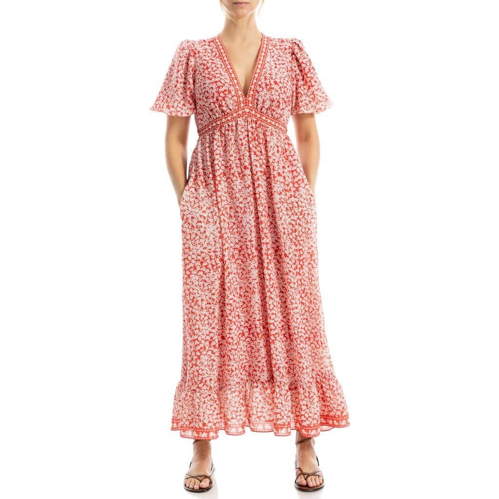 fitted lace wedding dress Max Studio Womens Floral Print Off-The-Shoulder Casual Dress Red XS at  Amazon Women's Clothing store