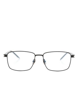 Saint Laurent Eyewear square-frame glasses - Black