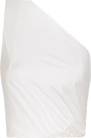 Vix Zoe One-Shoulder Cover-Up Top in Off White at Nordstrom, Size X-Large