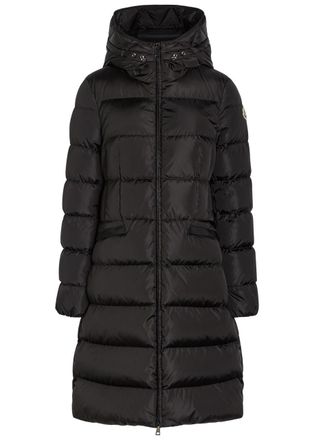 Moncler Avocette Hooded Padded Nylon Coat - Black - 5 (UK 18 / Xxl)