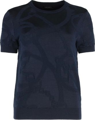 Lauren Ralph Lauren T-shirt girocollo - Blu