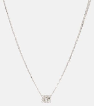 Suzanne Kalan 18kt white gold necklace with diamonds