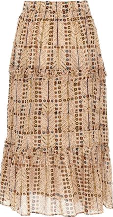 Isabel Marant Diya Skirt - Beige