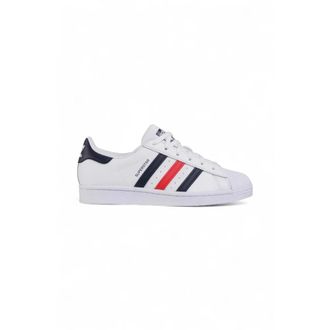 adidas Klassieke Leren Rubberen Zool Sneaker - Heren - Skateschoenen - Wit - 46 EU - Fitness